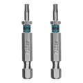 Бита Torx 15х50мм, сталь S2, шестигр., 2 шт. Gross 40393