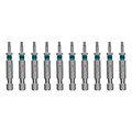 Бита Torx 10х50мм, сталь S2, шестигр., 10 шт. Gross 40489