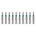 Бита Torx 15х50мм, сталь S2, шестигр., 10 шт. Gross 40490