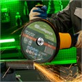 Круг отрезной по металлу, 230 х 2,0 х 22,2 мм, 84%A+16%B, в пленке, 10 шт Сибртех 40544