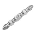 Бита двухстор., PH2-PH2х45мм, сталь S2, 10шт. Gross 40637