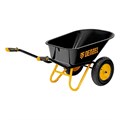 Тачка строительная, усиленная, объем 120 л, 350 кг, двухколесная, колесо 16х4.00-8 Denzel 40646
