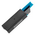 Лезвия, 19 мм, SK2 Black, трапециевидные, выдвижной пластиковый пенал, 10 шт. Gross 40801