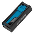 Лезвия, 19 мм, SK2 Black, трапециевидные, выдвижной пластиковый пенал, 10 шт. Gross 40801