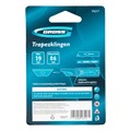 Лезвия, 19 мм, SK2 Black, трапециевидные, выдвижной пластиковый пенал, 10 шт. Gross 40801