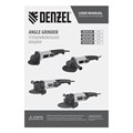 Углошлифовальная машина AGL180-2000, 2000 Вт, 180 мм, 8500 об/мин Denzel 40934