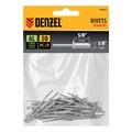 Заклепки алюминиевые, 1/8"-5/8", 3 х 15 мм, 50 шт Denzel 41128