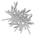 Заклепки алюминиевые, 1/8"-1/4", 3 х 6 мм, 50 шт Denzel 41129