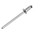 Заклепки алюминиевые, 1/8"-1/4", 3 х 6 мм, 50 шт Denzel 41129