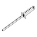 Заклепки алюминиевые, 3/16"-1/2", 5 х 12 мм, 50 шт Denzel 41130
