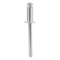 Заклепки алюминиевые, 3/16"-1/2", 5 х 12 мм, 50 шт Denzel 41130