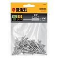 Заклепки алюминиевые, 3/16"-1/2", 5 х 12 мм, 50 шт Denzel 41130