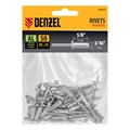 Заклепки алюминиевые, 3/16"-5/8", 5 х 15 мм, 50 шт Denzel 41131