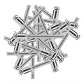 Заклепки алюминиевые, 3/16"-1/4", 5 х 6 мм, 50 шт Denzel 41132