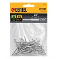 Заклепки алюминиевые, 5/32"-5/8", 4 х 15 мм, 50 шт Denzel 41134
