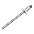 Заклепки алюминиевые, 5/32"-1/4", 4 x 6 мм, 50 шт Denzel 41135