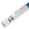 Бита PZ2х50мм, сталь S2, шестигр., 10 шт. Gross 41497