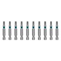 Бита Torx 25х50мм, сталь S2, шестигр., 10 шт. Gross 41504