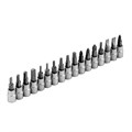 Набор инструментов 82 предмета, CrV, 1/2", 1/4" MTX 42298
