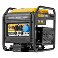 Генератор инверторный GS-5500iFEA, 5,5 кВт, 230 В, открытый корпус, электростартер, ATS DENZEL 43206