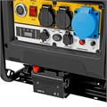 Генератор инверторный GS-5500iFEA, 5,5 кВт, 230 В, открытый корпус, электростартер, ATS DENZEL 43206