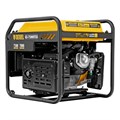 Генератор инверторный GS-7500iFEA, 7,5 кВт, 230 В, открытый корпус, электростартер, ATS DENZEL 43207