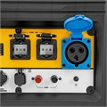 Генератор инверторный GS-7500iFEA, 7,5 кВт, 230 В, открытый корпус, электростартер, ATS DENZEL 43207