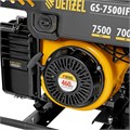 Генератор инверторный GS-7500iFEA, 7,5 кВт, 230 В, открытый корпус, электростартер, ATS DENZEL 43207