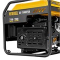 Генератор инверторный GS-7500iFEA, 7,5 кВт, 230 В, открытый корпус, электростартер, ATS DENZEL 43207