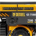 Генератор инверторный GS-7500iFEA, 7,5 кВт, 230 В, открытый корпус, электростартер, ATS DENZEL 43207