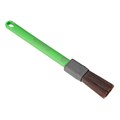 Кисть флейцевая для деревозащитных составов, 30 мм, искусственная щетина, пластик. рукоятка Matrix 43446