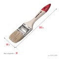 STAYER UNIVERSAL, 50 мм, 2″, светлая натуральная щетина, деревянная ручка, все виды ЛКМ, плоская кисть (0101-050) 00010979