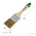 STAYER LASUR, 50 мм, 2″, смешанная щетина, деревянная ручка, для высокотекучих ЛКМ, плоская кисть (01031-50) 00011001