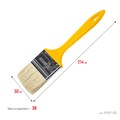 STAYER UNIVERSAL, 50 мм, 2″, светлая натуральная щетина, пластмассовая ручка, все виды ЛКМ, плоская кисть (0107-50) 00011056