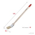 STAYER UNIVERSAL, 50 мм, 2″, светлая натуральная щетина, деревянная ручка, все виды ЛКМ, радиаторная кисть , радиаторная кисть (0112-50) 00011104