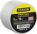 STAYER FIBER-Tape, 5 см х 10 м, 3 х 3 мм, самоклеящаяся серпянка, Professional (1246-05-10) 00011361