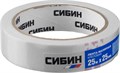 СИБИН 25 мм х 25 м, креповая, малярная лента (12111-25) 00011440