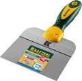 KRAFTOOL 150 мм, высокое полотно, алюминиевая направляющая, двухкомпонентная ручка, нержавеющий фасадный шпатель (10036-150) 00011844