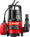 ЗУБР 550 Вт, дренажный насос для грязной воды (НПГ-М1-550) 00012147