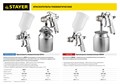 STAYER ORION G, 1.5 мм, пневматический краскопульт с верхним бачком (06471-1.5) 00012262