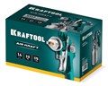 KRAFTOOL AirKraft, HVLP, 1.4мм, пневматический краскопульт с нижним бачком (06520-1.4) 00012266