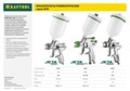 KRAFTOOL JETA 1000, HVLP, 1.3 мм, пневматический краскопульт с верхним бачком (06559-1.3) 00012271