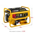 STEHER 3300 Вт, бензиновый генератор с электростартером (GS-4500E) 00012387