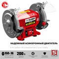 ЗУБР d 150 мм, 200 Вт, заточной станок (СТ-150) 00012459