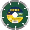DEXX Multi Universal, 125 мм, (22.2 мм, 7 х 1.9 мм), сегментный алмазный диск (36701-125) 00014424