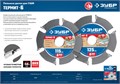 ЗУБР Термит-6, 125 х 22.2 мм, 6 резцов, для УШМ, усиленный, пильный диск по дереву, Профессионал (36858-125) 00015711