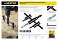 STAYER Балеринка, d 30-120 мм, двурезцовое, сверло по дереву регулируемое (2944) 00016001