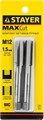 STAYER M12 х 1.5, 2 шт, комплект метчиков (28025-12-1.5-H2) 00016905