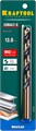 KRAFTOOL COBALT-8, 13.0 х 151 мм, сталь М42, HSS-Co(8%), сверло по металлу (29656-13) 00017838