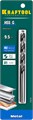 KRAFTOOL HSS-G, 9.5 х 125 мм, сталь P6M5, сверло по металлу (29651-9.5) 00017900